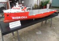 custom made model of 173m Heavy Load Carrier Bigroll Bering
